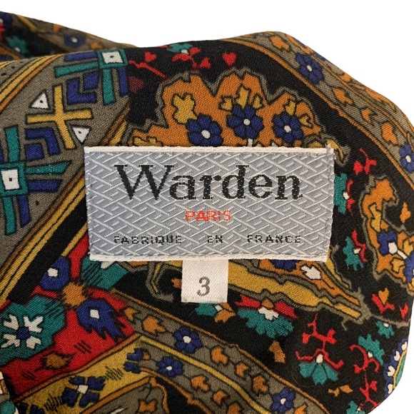 Vintage Warden Paris Men’s Button Down Shirt - Picture 3 of 3